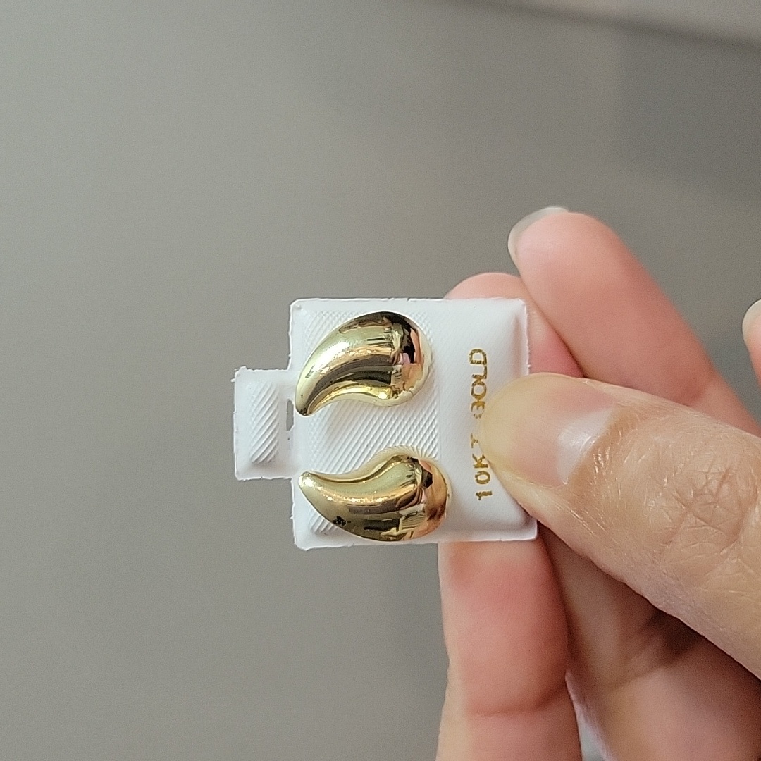10k Gold Earrings Non Solid